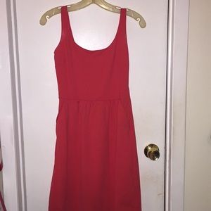 Cynthia Rowley red dress.